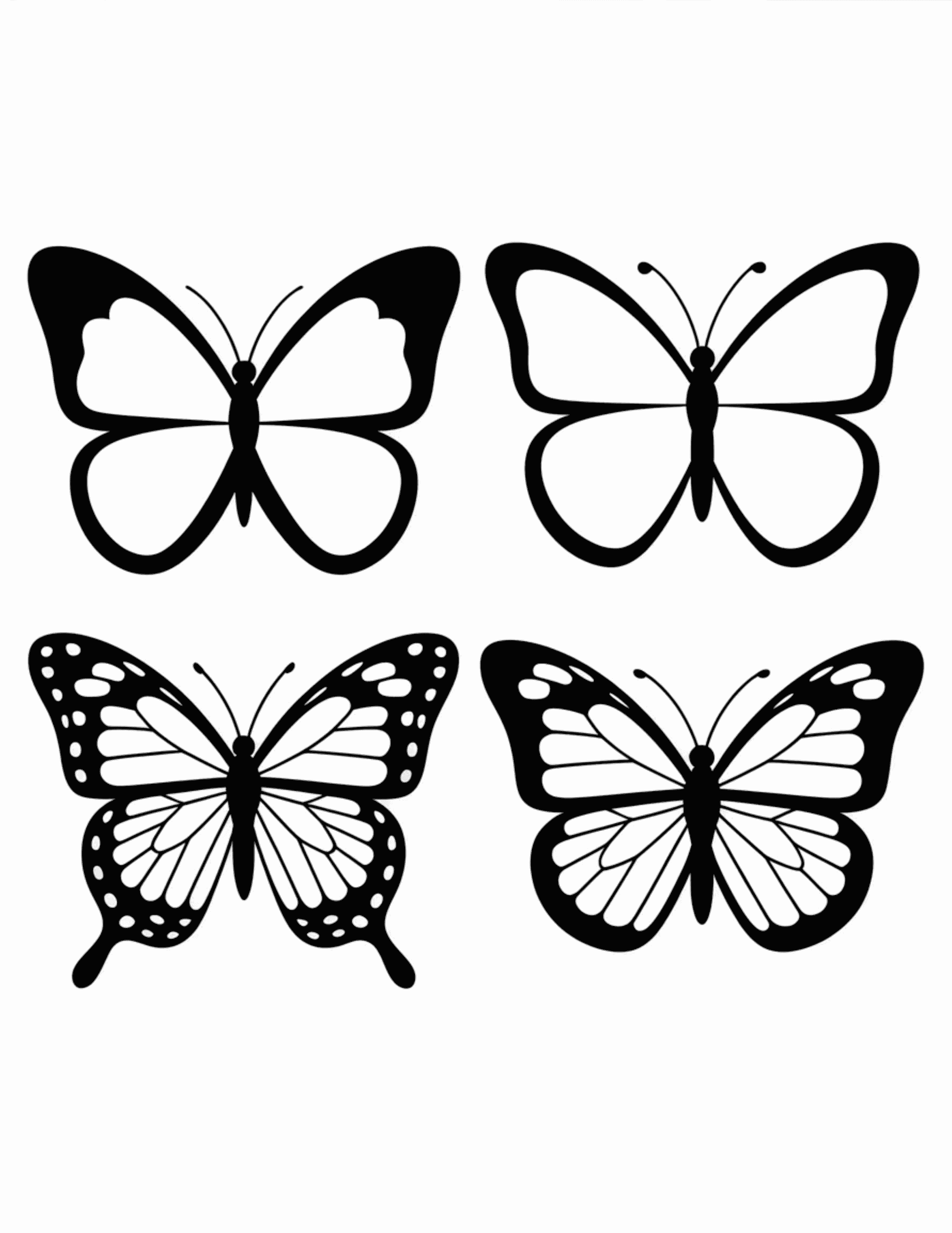 4-Mixed-Medium-Butterfly-Shapes-Per-Page-(Variety-Pack)