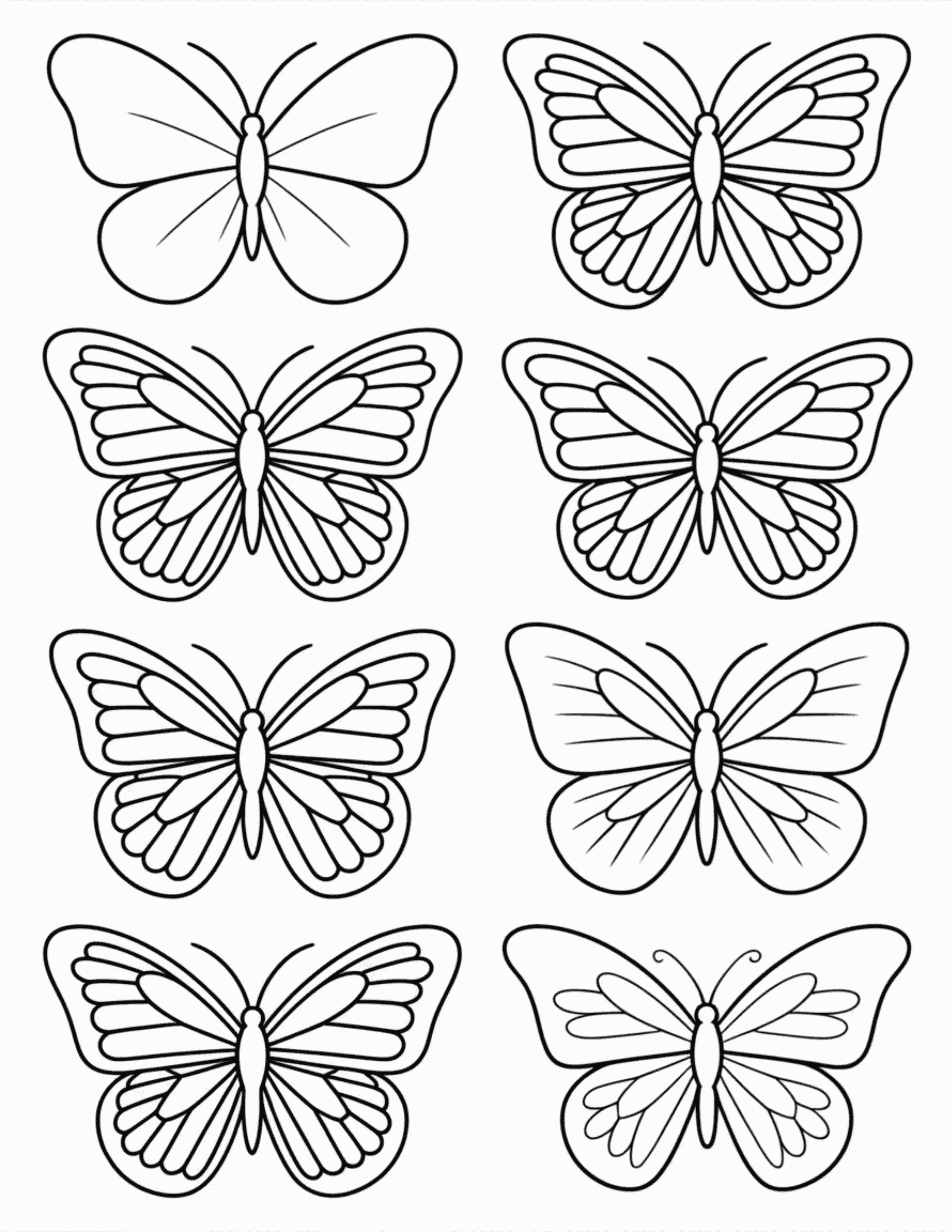 8-Mixed-Small-Butterfly-Shapes-Per-Page-(Variety-Pack)