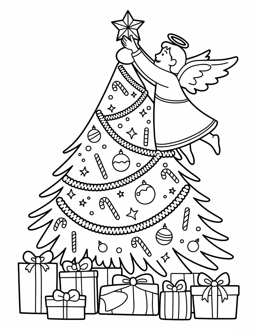Angel-Placing-a-Star-on-a-Christmas-Tree