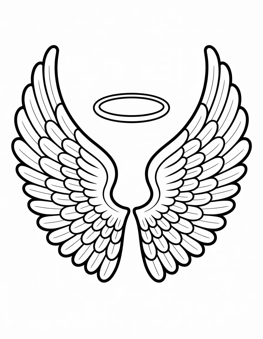 Angel-Wings-With-a-Halo-Above