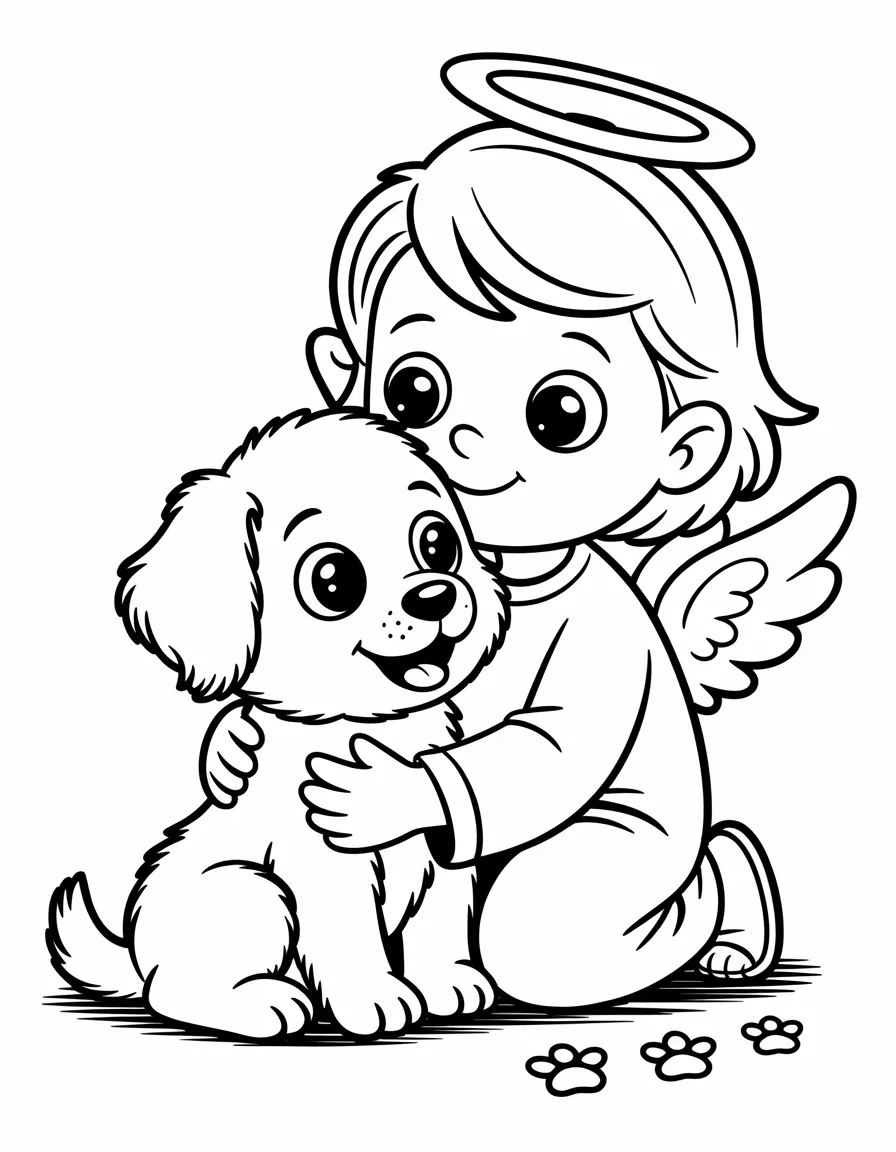 Angel-With-a-Puppy
