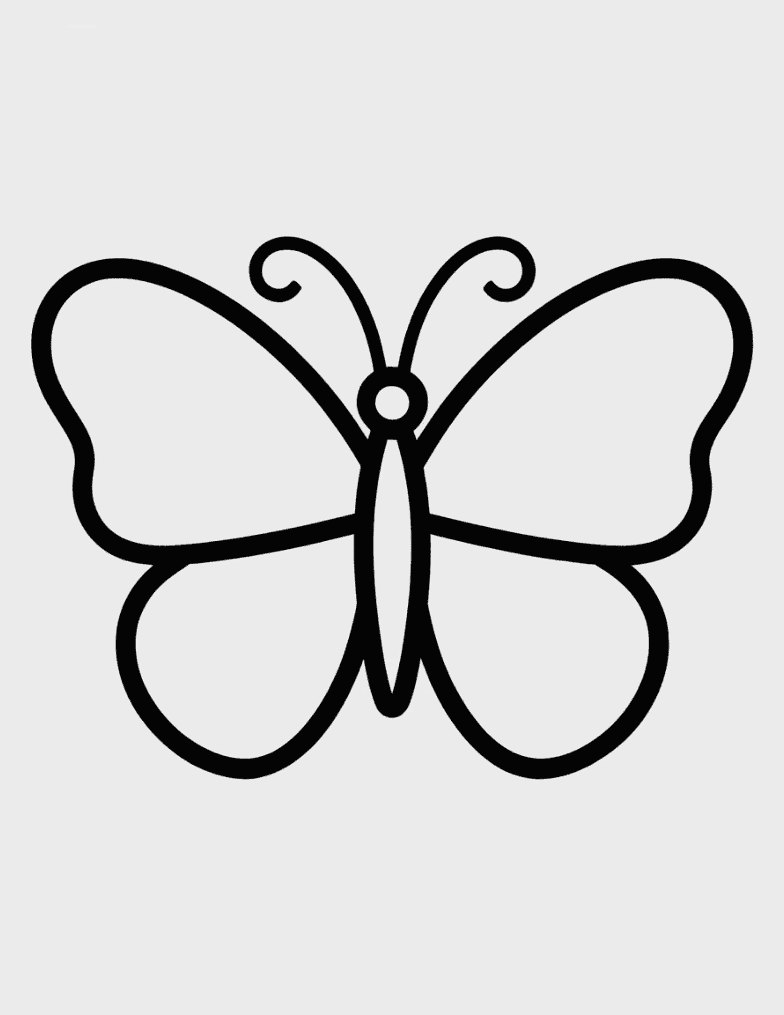 Blank-Butterfly-With-Antennae-and-Body-Segments
