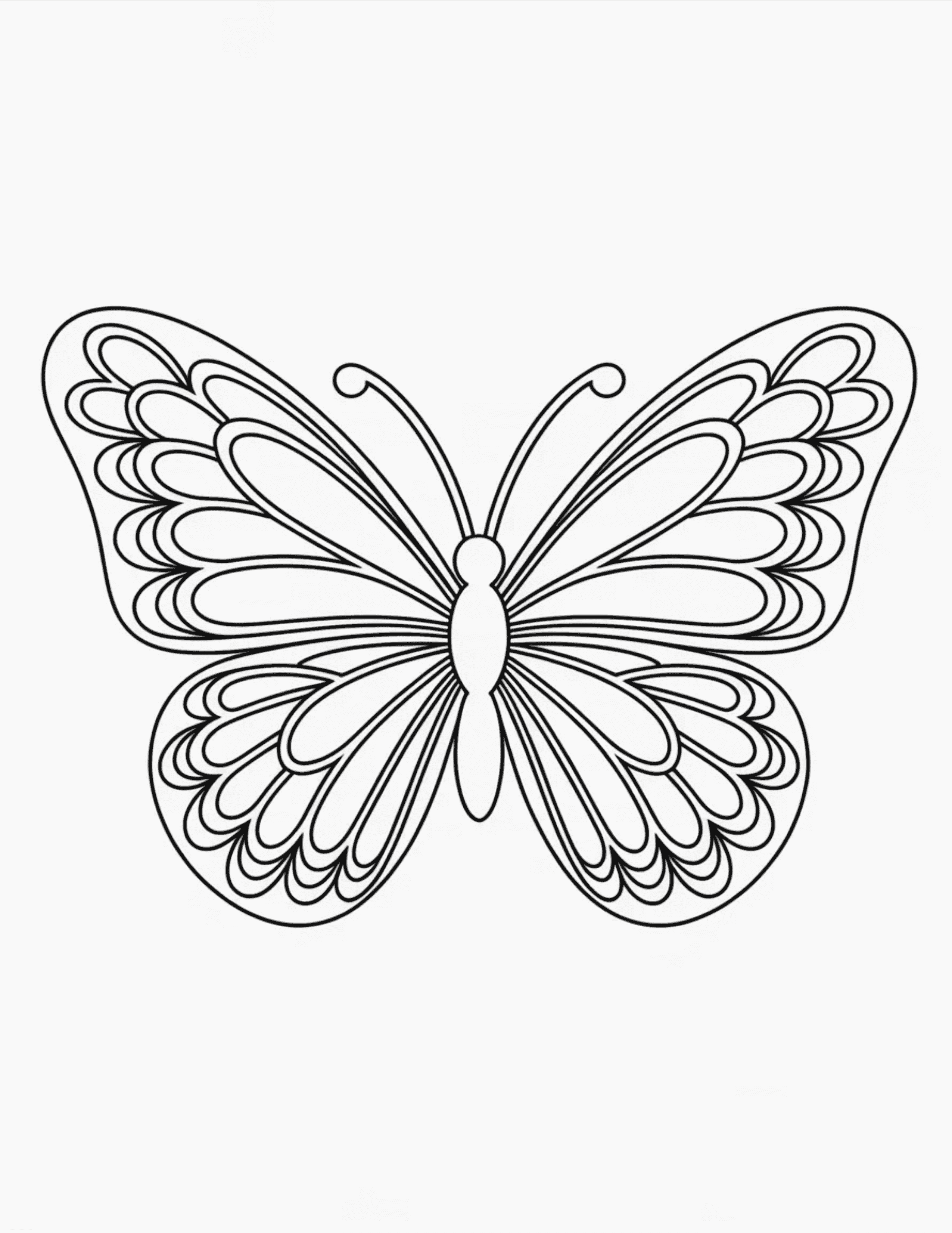 Butterfly-With-Mandala-Style-Wing-Pattern