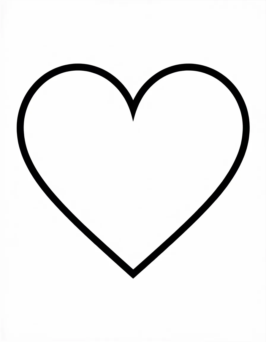 Full-page-heart-with-thick-outline