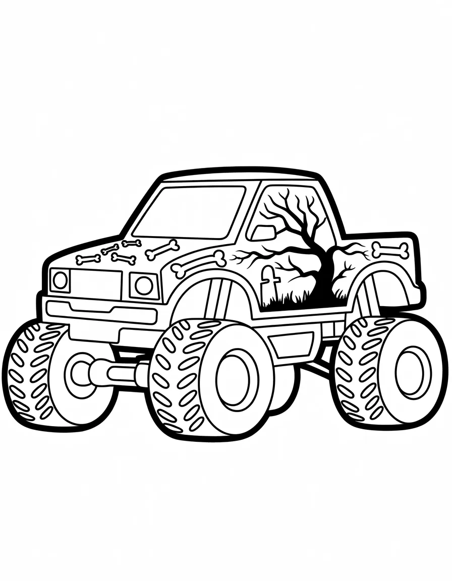 Grave-Digger-truck-colouring-sheet