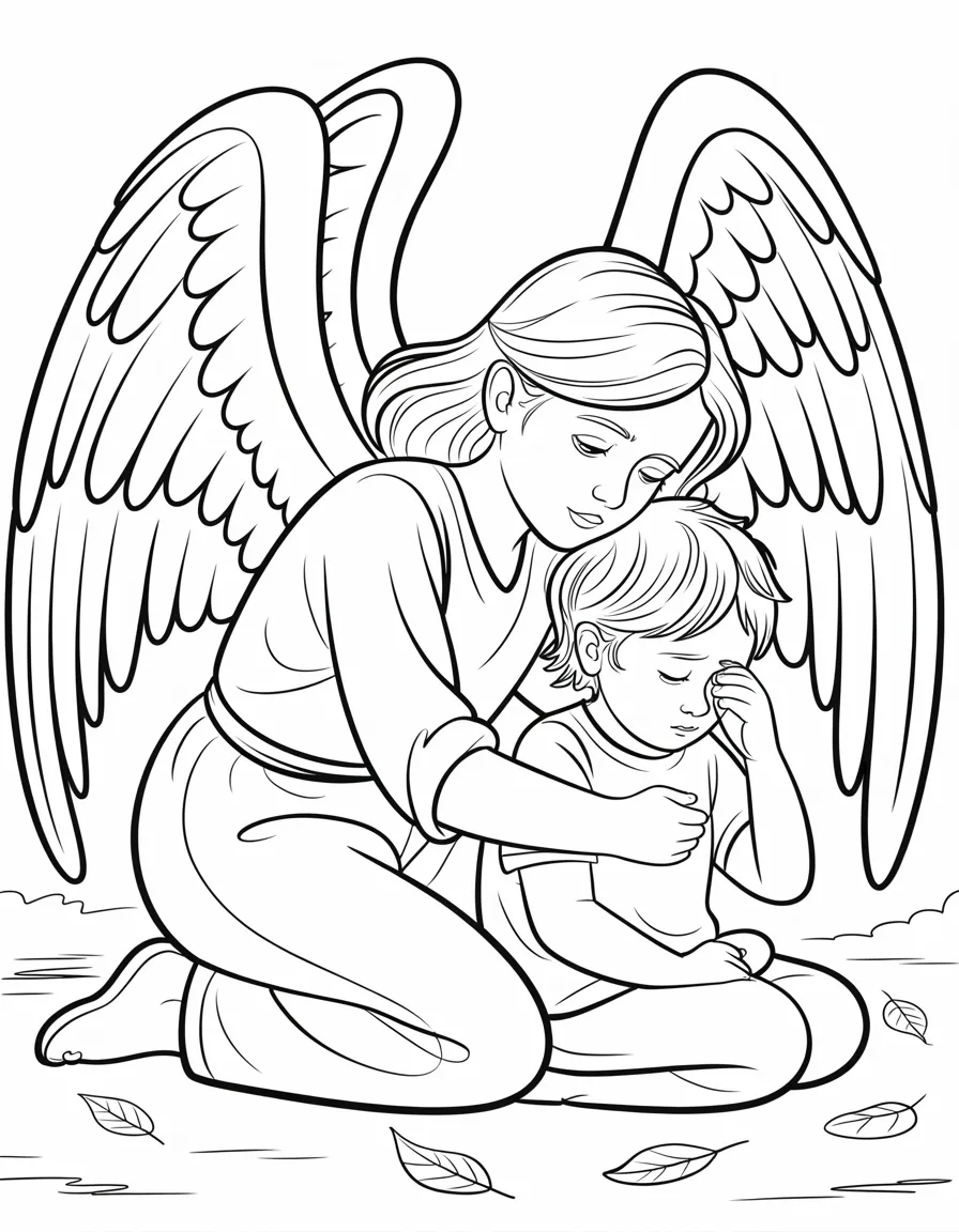 Guardian-Angel-Comforting-a-Crying-Child