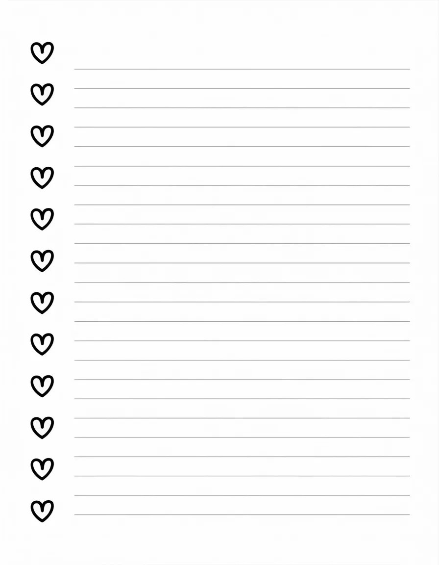 Heart-Shaped-Stationery-Page