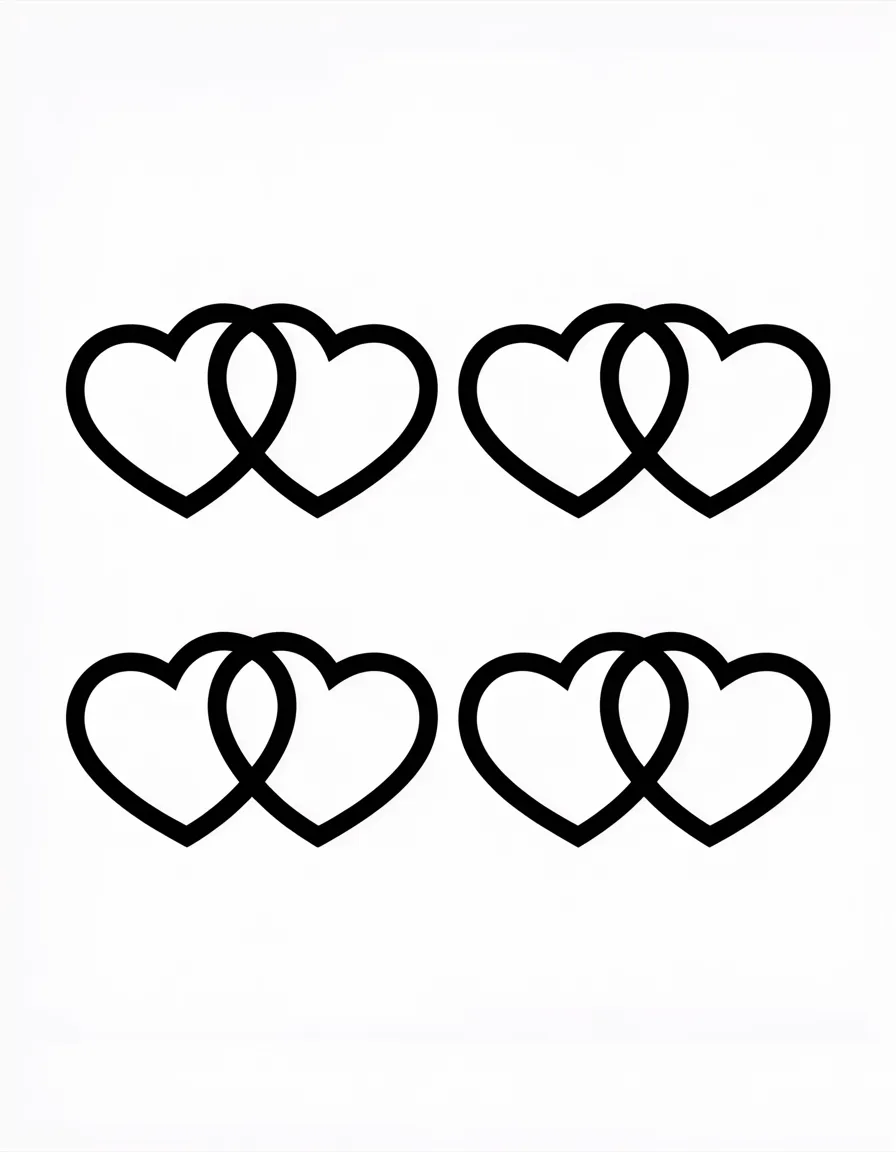 Medium-Double-Hearts