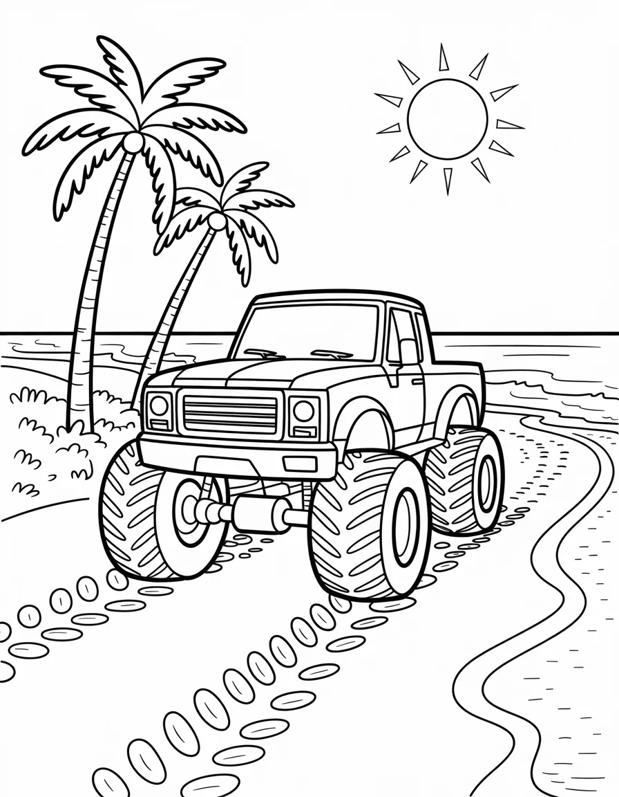 Monster-truck-at-the-beach