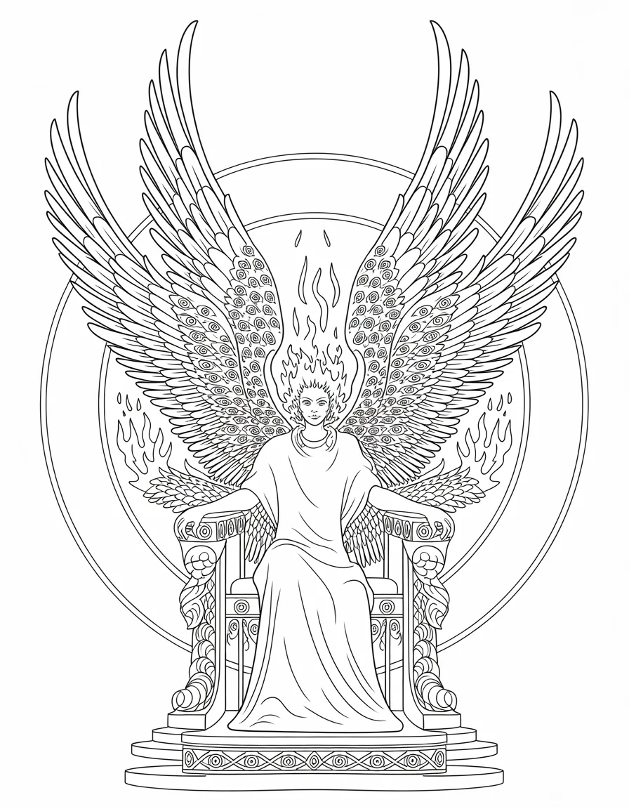 Multi-Winged-Throne-Angel