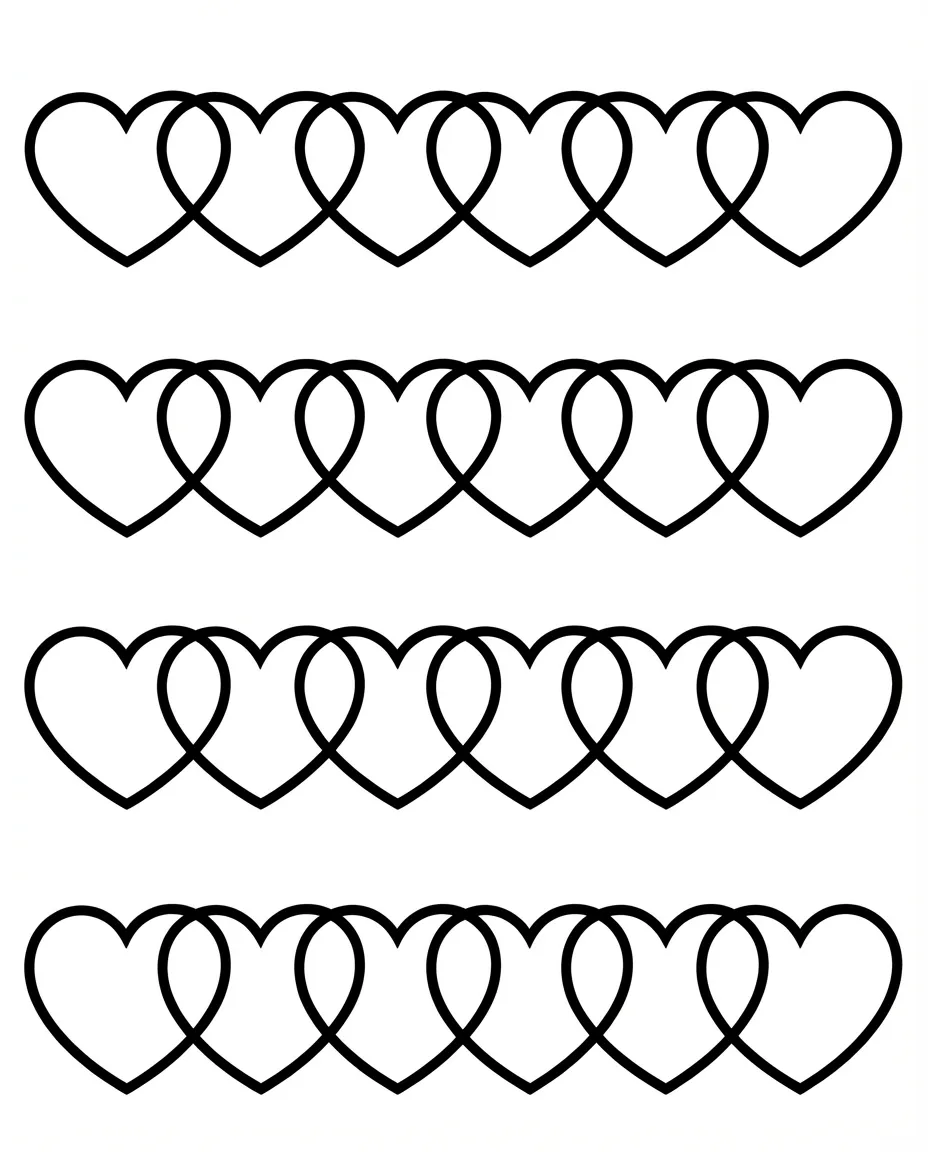 Smal-lLinked-Heart-Chain-Pattern