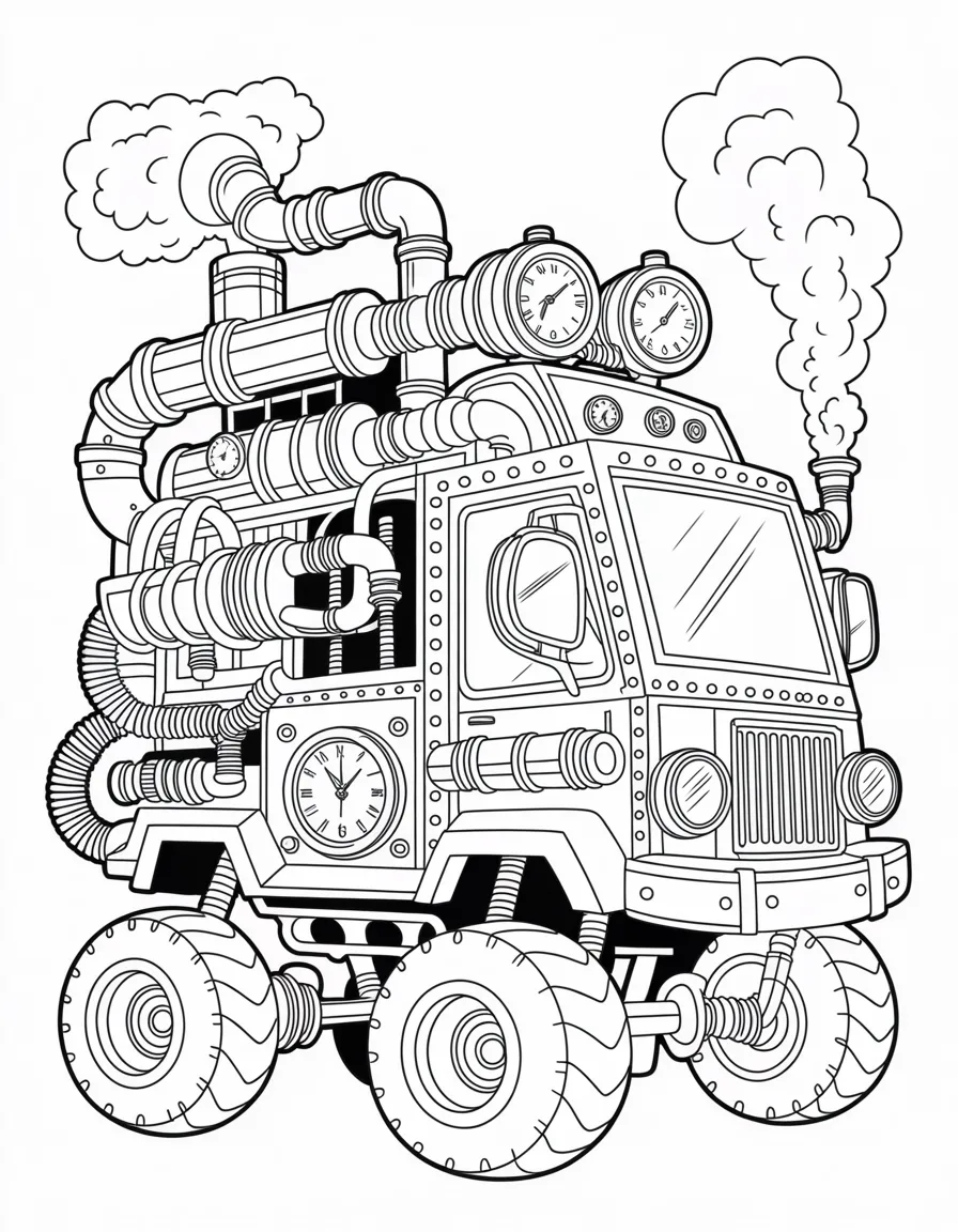 Steampunk-monster-truck