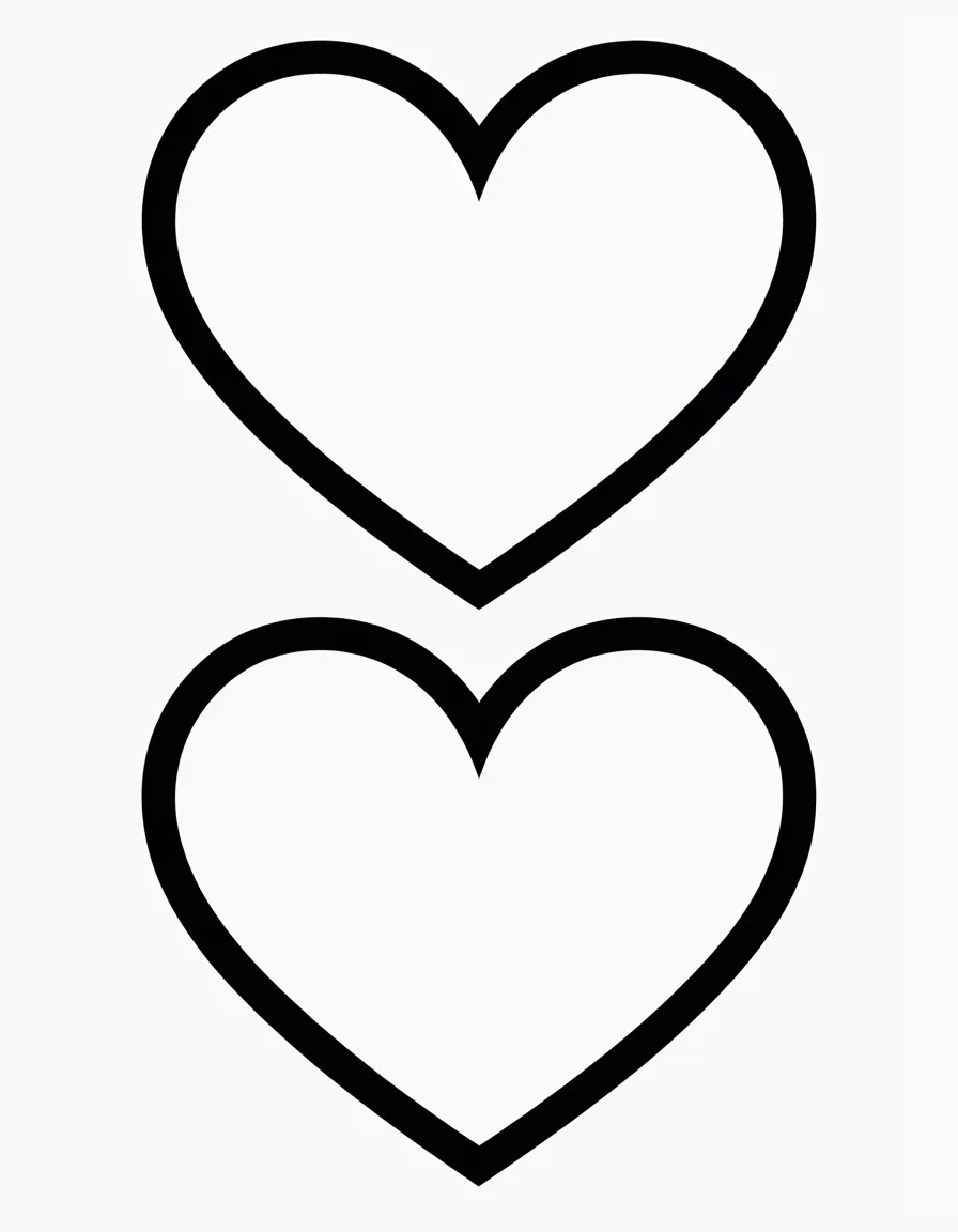 Two-Hearts-with-Thick-Outlines