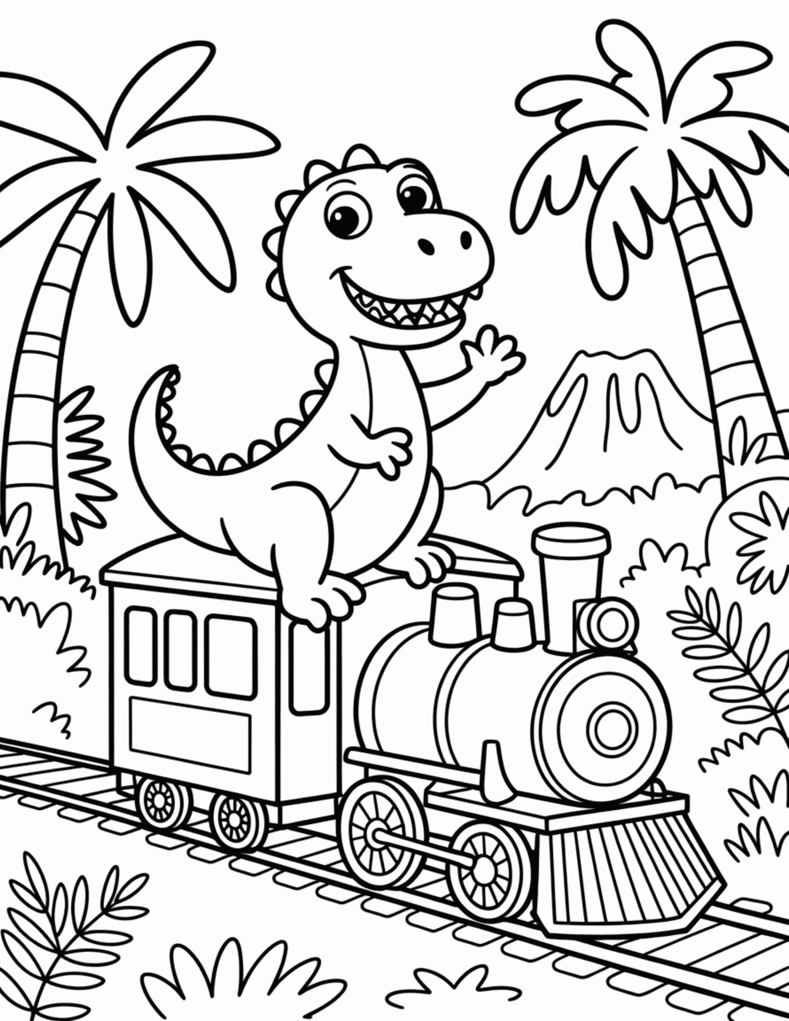 dinosaur-riding-a-train-through-jurassic-landscape