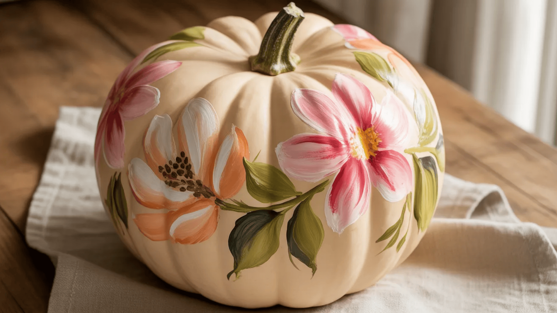 floral-pumpkin