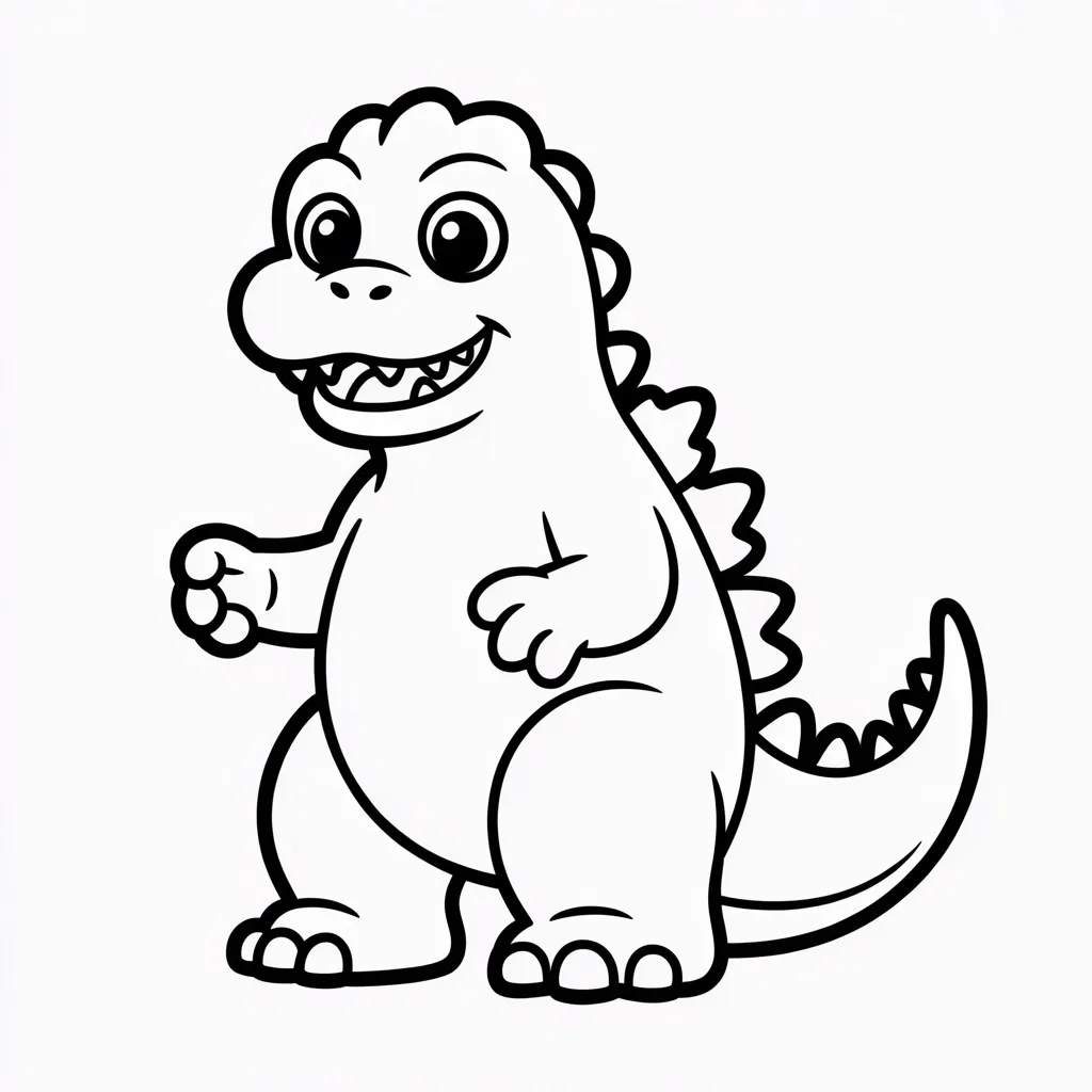 godzilla-simple-cartoon-style