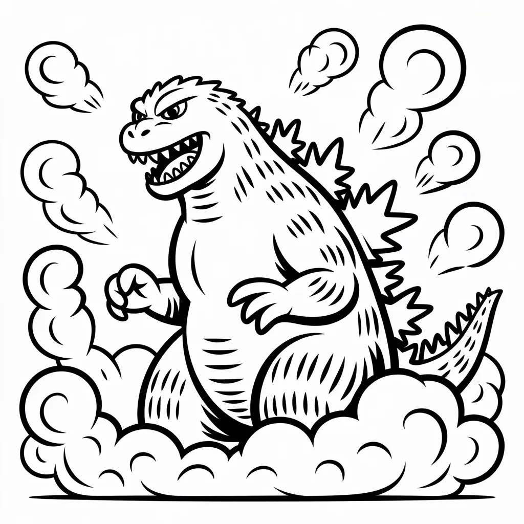 godzilla-with-smoke-clouds