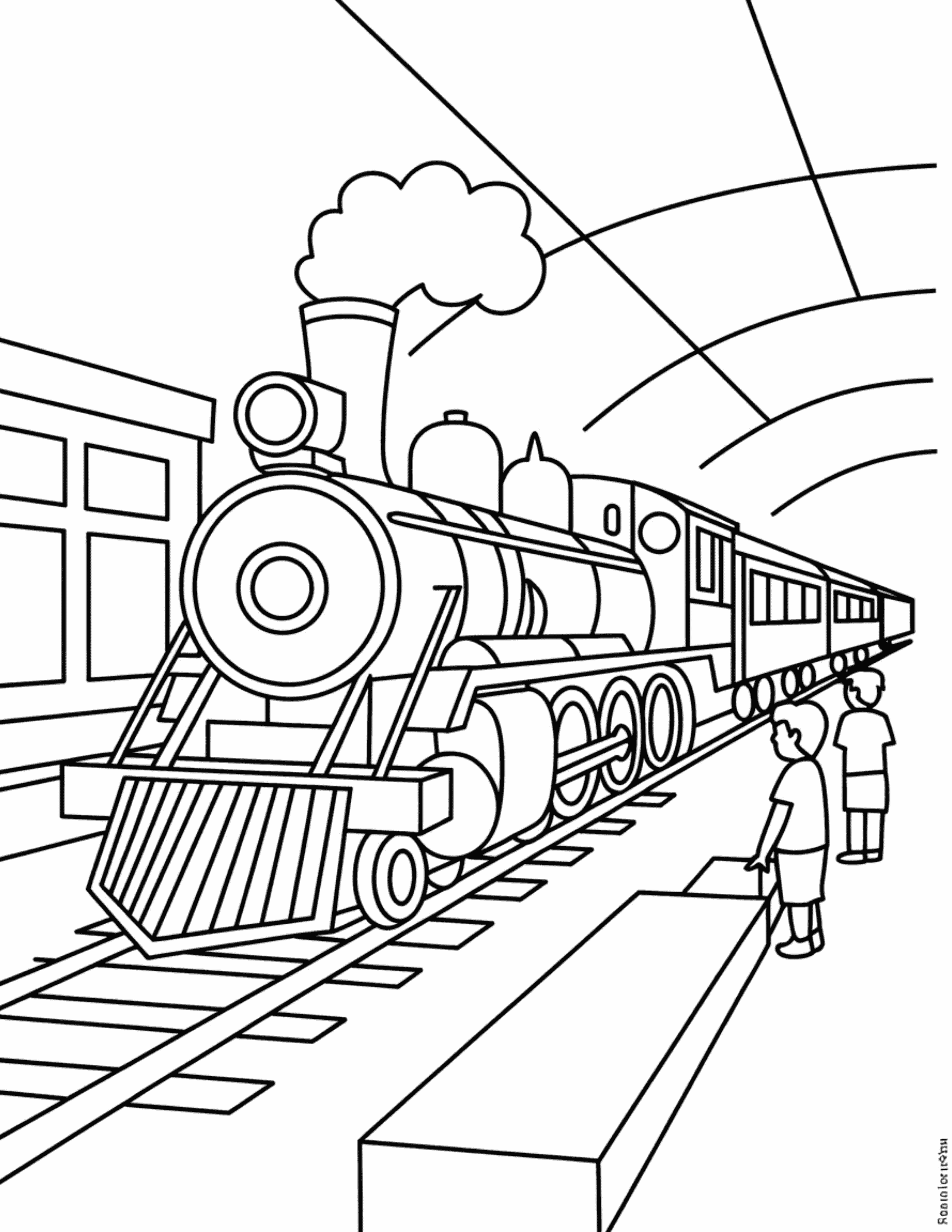 historic-steam-locomotive-in-a-train-museum