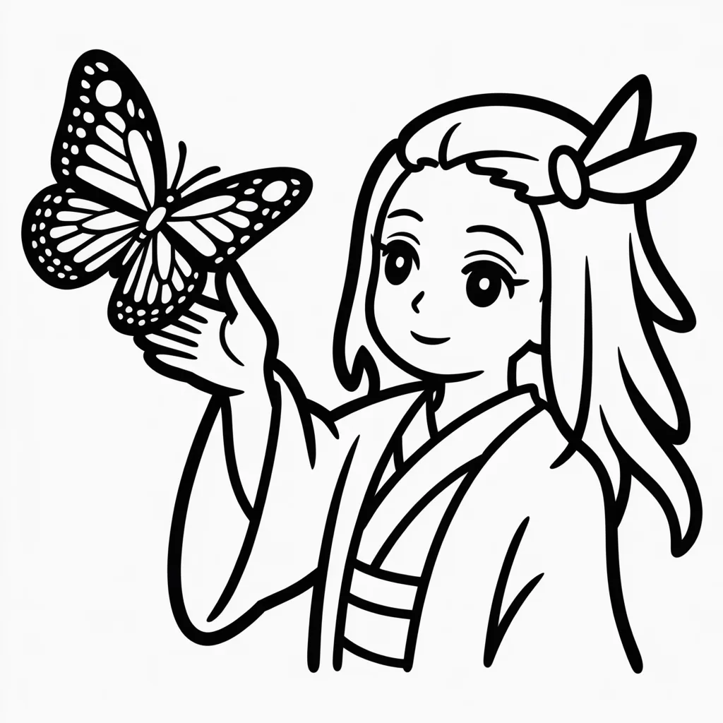 nezuko-with-butterfly