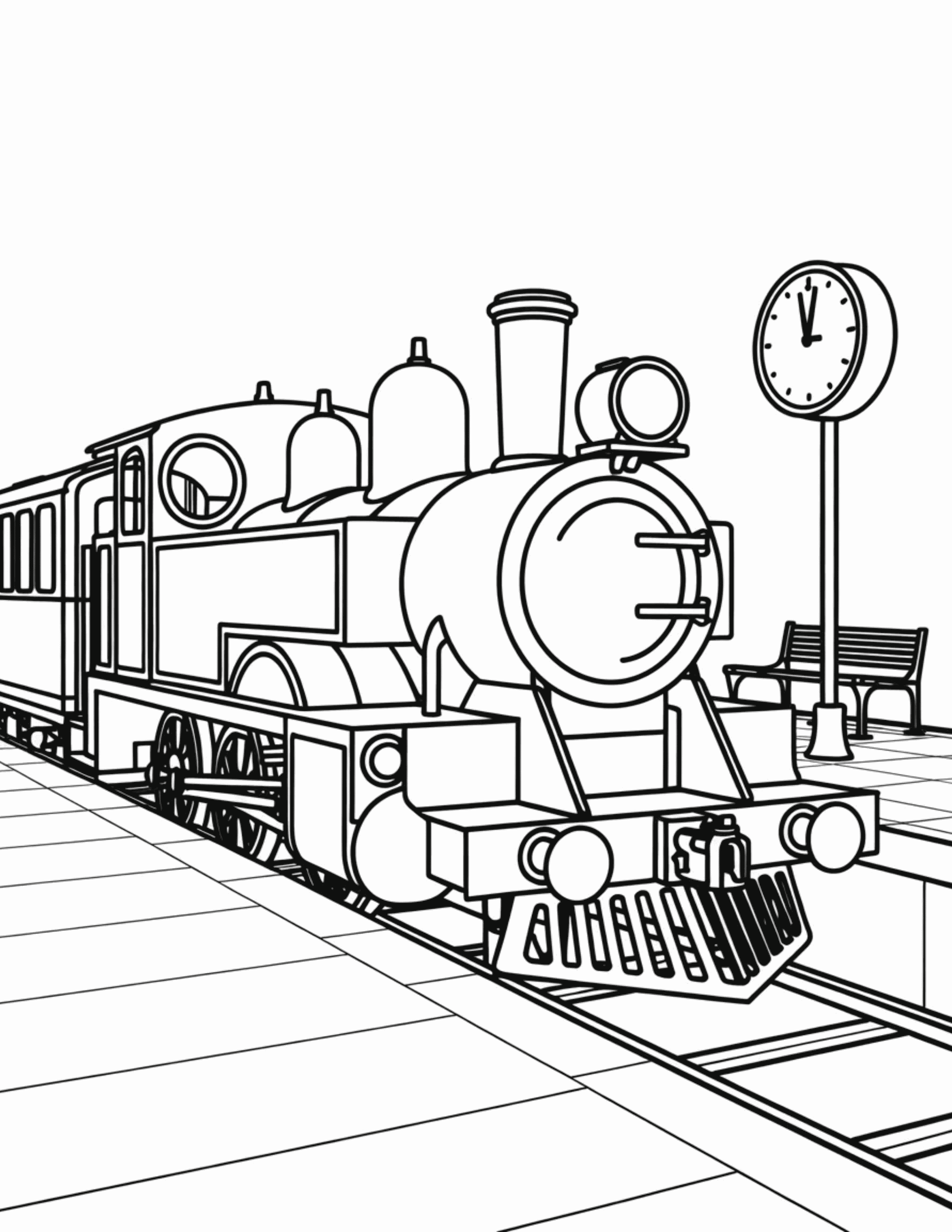 old-fashioned-steam-train-at-a-station-platform