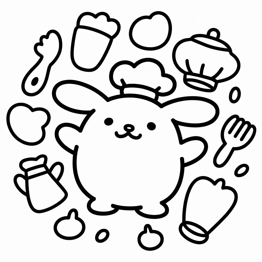 pompompurin-in-a-kitchen