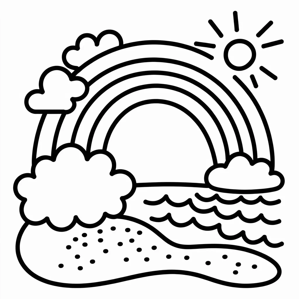 rainbow-over-the-beach