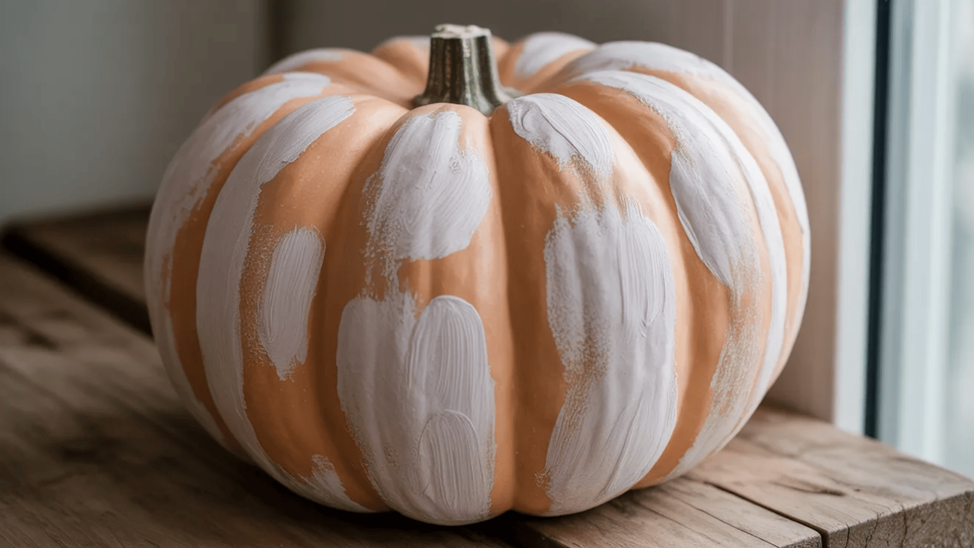 textured-sponge-paint-pumpkin